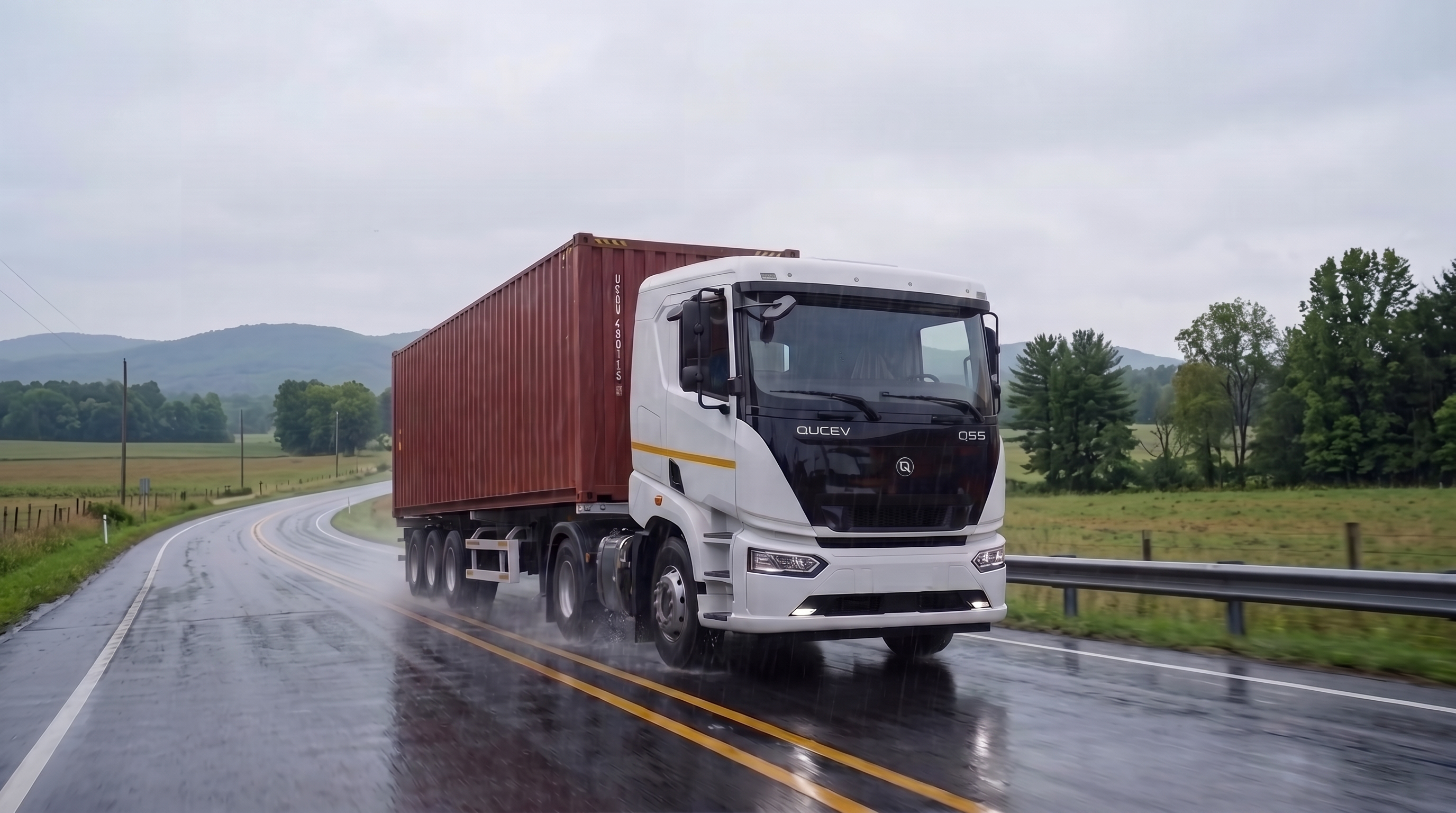 Self developed e-platform exclusive for electric trucks
