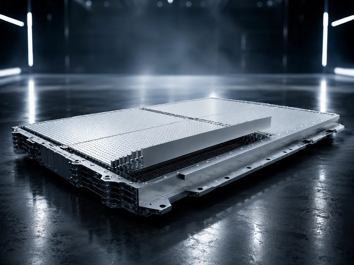 Blade Battery technology in Qucev electric truck